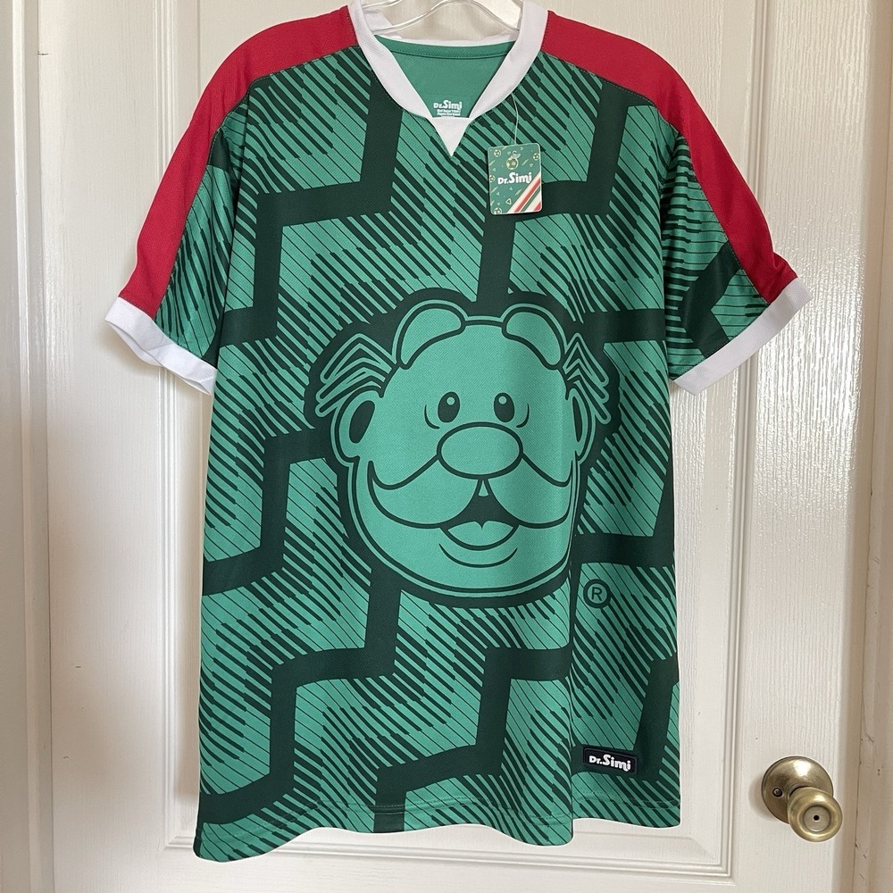 Dr. Simi Mexico Soccer Jersey Adult Size L/XL ~ NEW